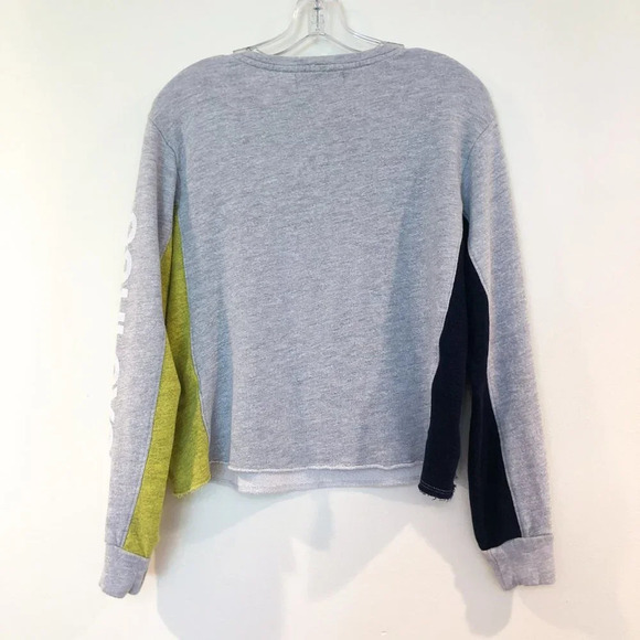 Soulcycle Colorblock Graphic Cropped Sweatshirt M - Picture 9 of 9